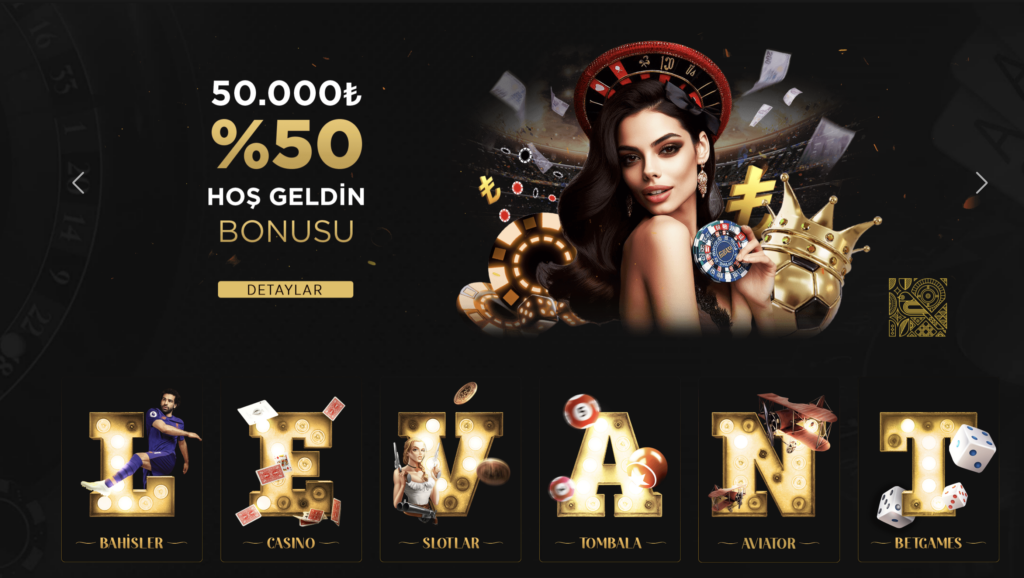 CasinoLevant Hoşgeldin Bonusu