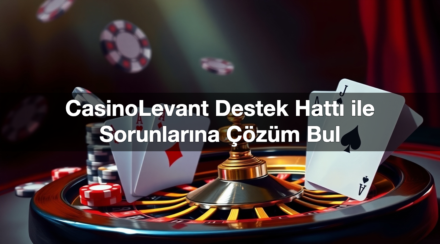 casinolevant destek hatt ile sorunlar na z m bul 1784383925510
